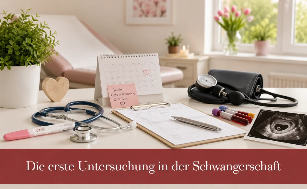 Erste Untersuchung in der Schwangerschaft - Symbolbild