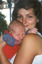 Ein gesundes Baby ist gut gepflegt